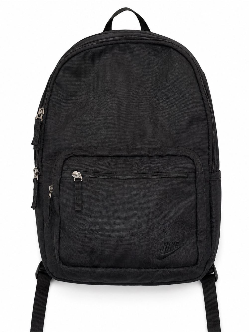 Nike Black Backpack School Gym Travel Multiple Pockets